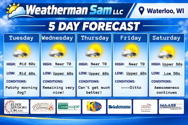 5 day forecast